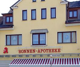 Aussenansicht der Sonnen-Apotheke