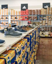Athletic Shoes Section of Store