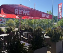 REWE Mömbris Sonnenschirm