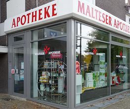 Aussenansicht der Malteser-Apotheke