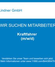 Kraftfahrer (m/w/d)