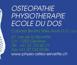 Cabinet Beatrix Weis – Physiothérapie & Ostéopathie Servette Bild 1