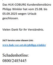 HUK-COBURG Versicherung Philipp Winkler in Glauchau Bild 1