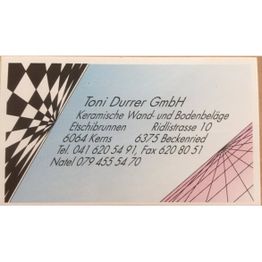 Tony Durrer Plattengeschäft GmbH