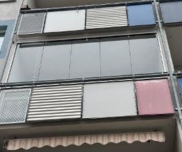 Faltanlage Balkon
