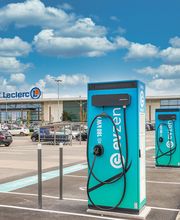 EVzen Station de recharge E.Leclerc zone commerciale La Belle Idée Romilly-sur-Seine