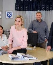 Unser Team mit dem Vertriebsleiter der Concordia