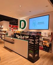 Auf dem Bild ist die Kasse aus der Deichmann-Filiale in Überlingen zu sehen.