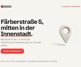 Standort Nürnberg – Färberstraße 5, mitten in der Innenstadt