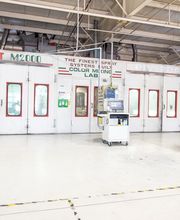 Exterior of Spray Paint Booth