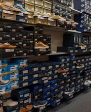 Dress Shoe Section of Store