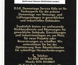 D.S.K. Demontage Service Köln Bild 2