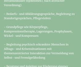 Pflegeresolution freiberufliche diplomierte Pflegefachfrau Bild 1