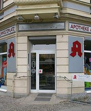 Aussenansicht der Apotheke am Helmholtzplatz