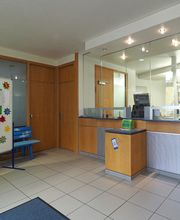 Innenansicht der Geschäftsstelle Neckargerach