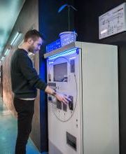 caisses automatiques du parking Maubert - Collège des Bernardins à Paris