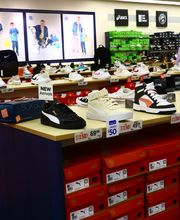 Athletic Shoes Section of Store