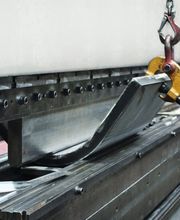 Abkanten von Blechen