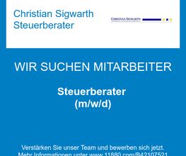 Steuerberater (m/w/d)