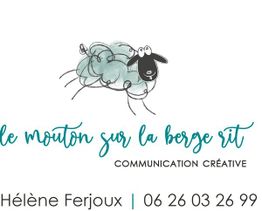 Le mouton sur la berge rit