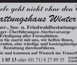 Bestattungshaus Thomas Winter Bild 1