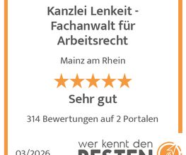werkenntdenBESTEN.de Qualitätssiegel