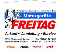 Motorgeräte Freitag