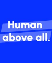 Banner Human above all Hi agency