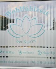 Schaufenster Beschriftung