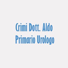 Dott. Aldo Crimi - Primario Urologo logo