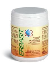 Erbasit 
 
Die basische Mineralsalzmischung mit Kräuterauszügen. Zur Nahrungsergänzung mit Mineralstoffen.
Mineralstoffe gehören wie Vitamine zu den essentiellen Nährstoffen, die zur Erhaltung des Lebens notwendig sind. Da der Körper diese Nährstoffe nicht selbst herstellen kann, müssen sie ihm über Nahrung und/oder Ergänzungspräparate zugeführt werden.