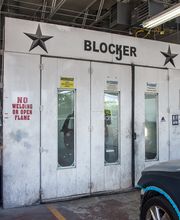 Exterior of Spray Paint Booth