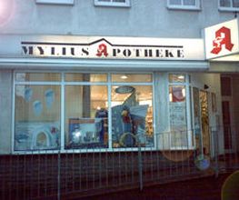 Aussenansicht der Mylius-Apotheke