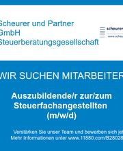 Auszubildende/r zur/zum Steuerfachangestellten (m/w/d)