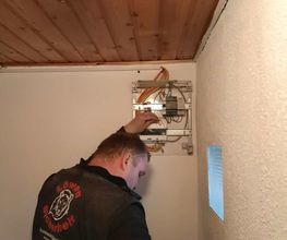 Montage Videotürsprechanlage