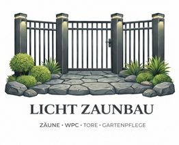 Licht Zaunbau