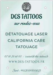 Des Tattoos Détatouage