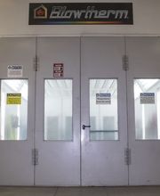 Exterior of Spray Paint Booth