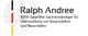 Sachverständiger Bauingenieur Ralph Andree