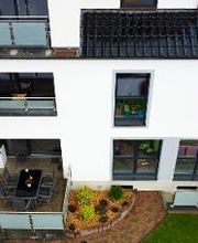 Edelstahlbalkon Geländer Mehrfamilienhaus