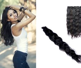 Echthaar-Extensions-gewellt-65cm-Tresse
