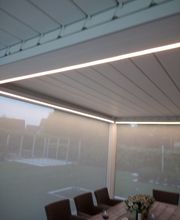 lamelendach mit markisen