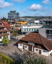 Rathaus und Gemeindehaus Baar mit Rathus-Schüür