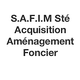 S.A.F.I.M Sté Acquisition Aménagement Foncier Immobilier Marquet