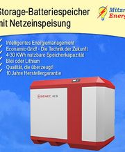 Storage-Batteriespeicher mit Netzeinspeisung