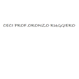 Ceci Oronzo Ruggiero logo