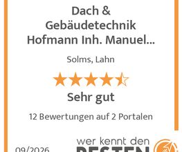 werkenntdenBESTEN.de Qualitätssiegel