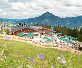 Perfekte Einkehrmöglichkeit am Ofterschwanger Horn.