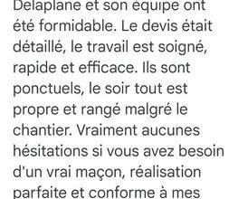 Delaplane&Fils Maçonnerie image 2