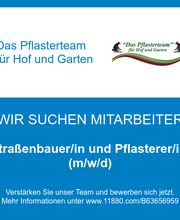 Straßenbauer/in und Pflasterer/in (m/w/d)